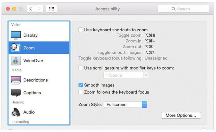 Apple Ease of Access